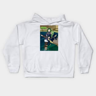 Fire Emblem Seteth and Flayn Fishing Kids Hoodie